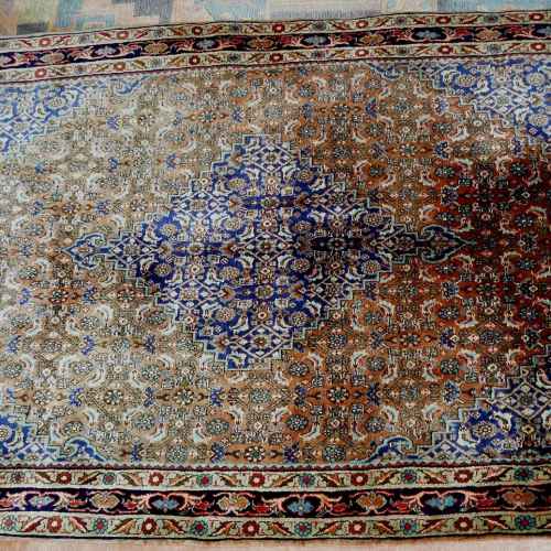 Orientteppich antik Bidjar 180 x 118. 
